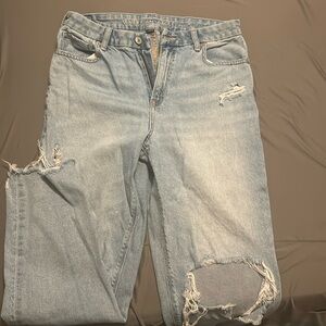 American eagle curvy mom Jean